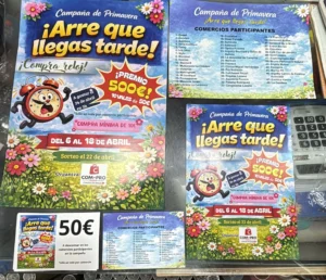 arre que llegas tarde